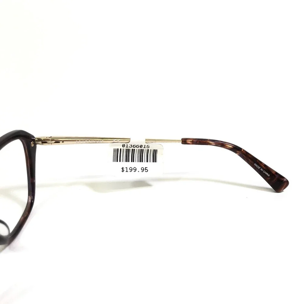 Longchamp Eyeglasses Frames LO2617 252 Tortoise Blue Gold Cat Eye 53-15-135